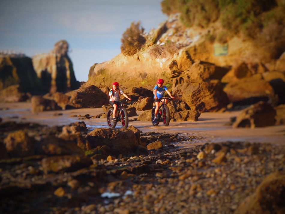 Gannet Bikes, Cape Kidnappers, Hawke's Bay, New Zealand